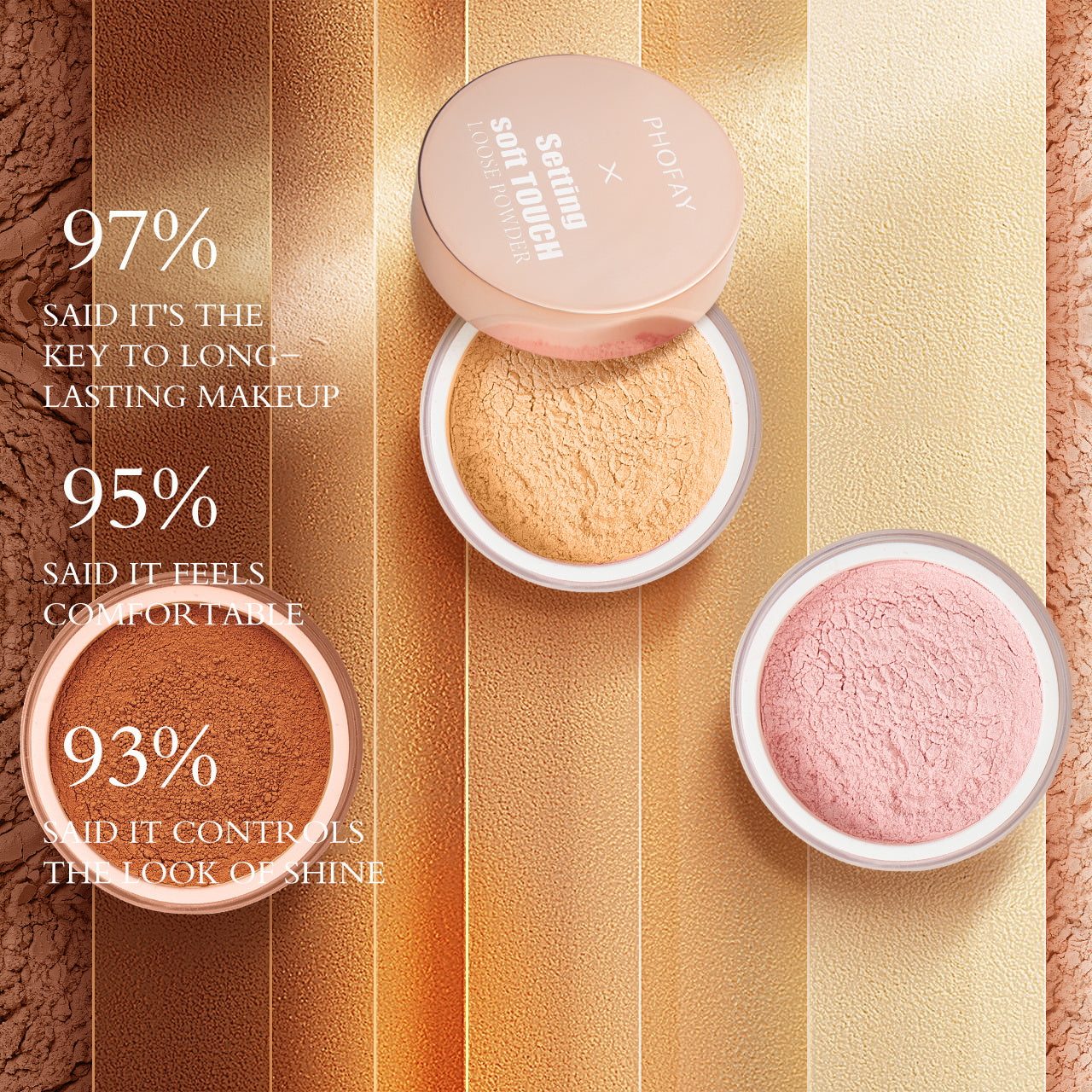 Phofay Setting Soft Touch Loose Powder