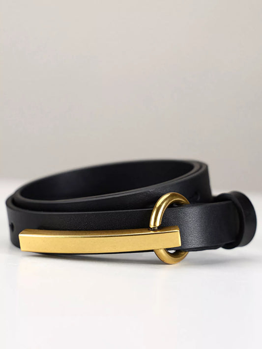 Golden Buckle Belt