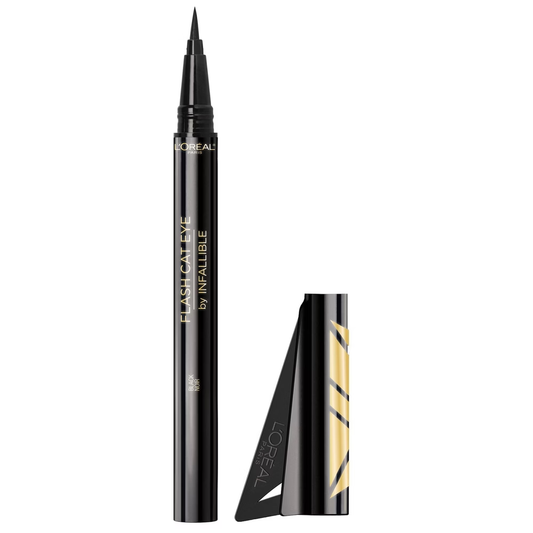 L'Oreal Paris Flash Cat Eye Eyeliner (220 Black, 0.018 fl oz)