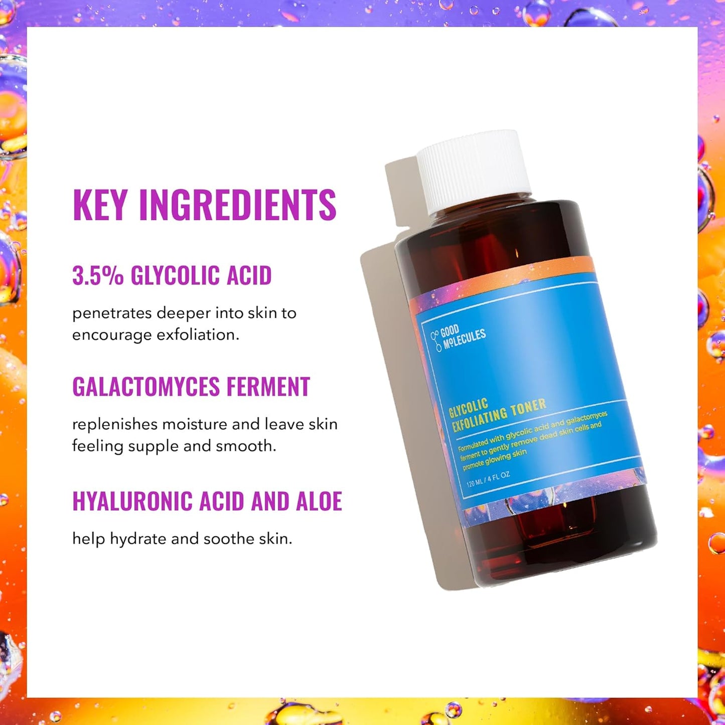 GOOD MOLECULES Glycolic Exfoliating Toner