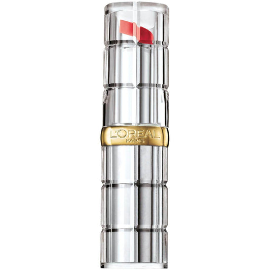 L'Oreal Colour Riche Shine Lipstick, 924 Enamel Red 0.1 oz
