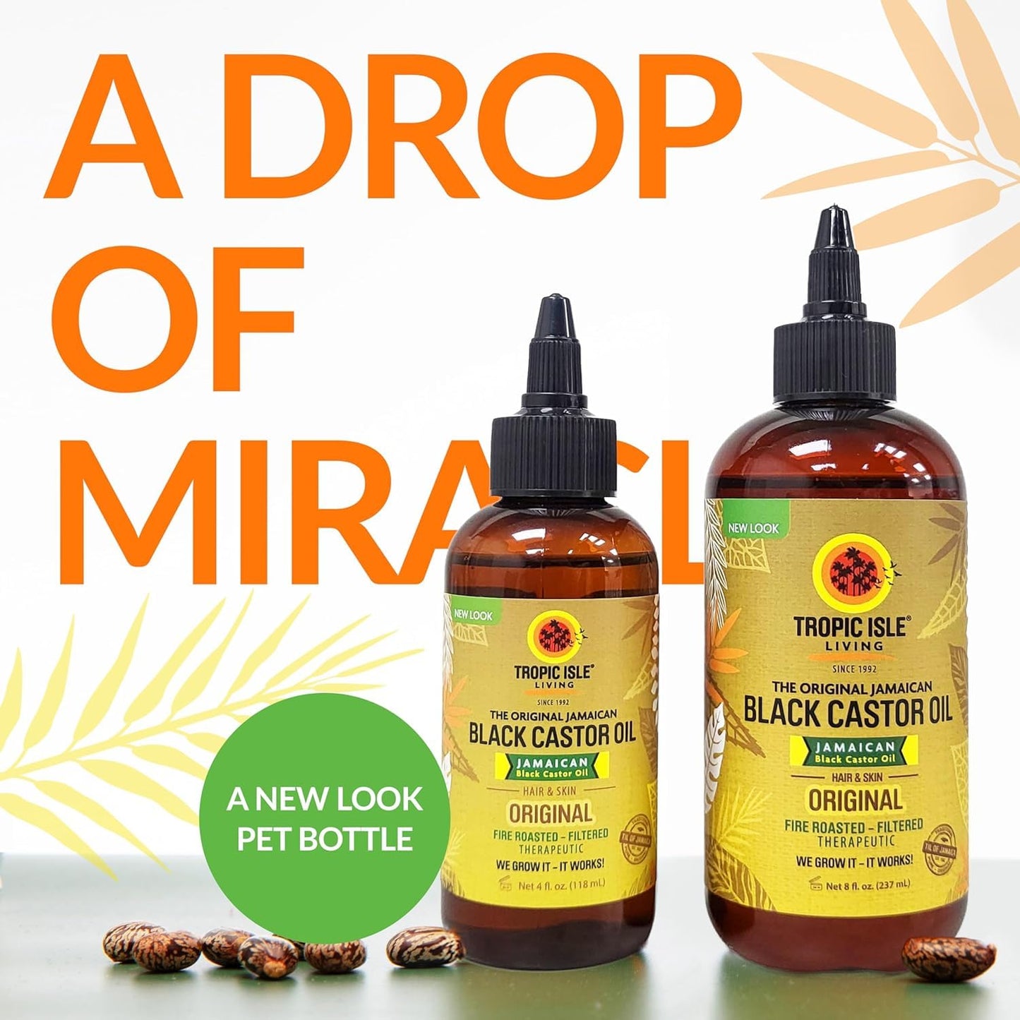 TROPIC ISLE Living Black Castor Oil