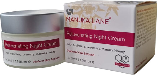 Manuka Lane Night Cream - Rejuvenating Cream - 1.69 Fl Oz