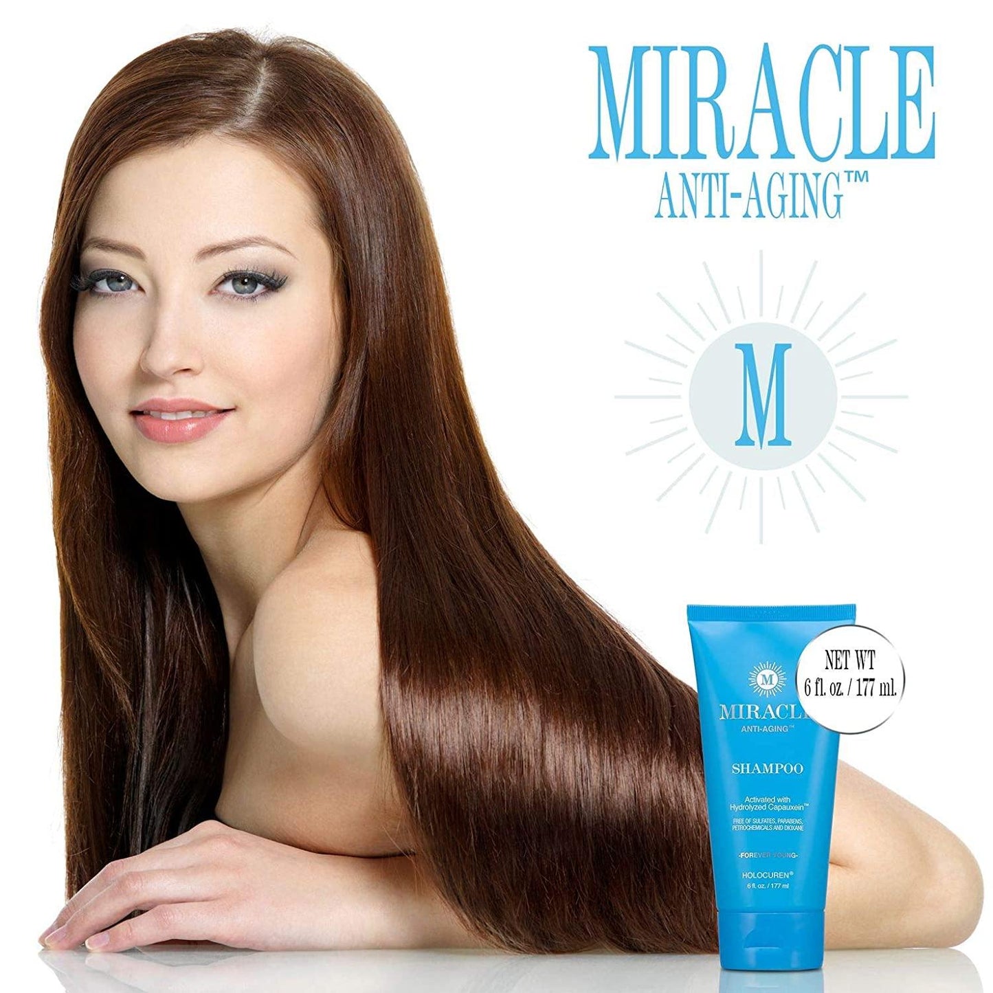 Miracle Anti-Aging Shampoo Hair and Follicle Therapy, 6 oz