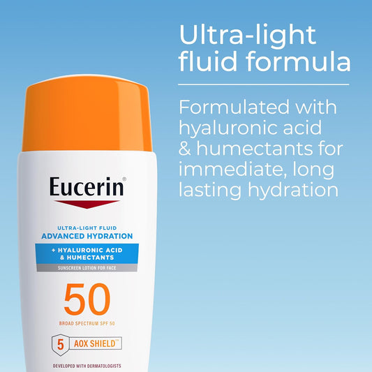 EUCERIN Advanced Hydration Ultra-Light Sunscreen Lotion - 1.7 oz