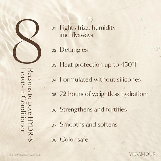 VEGAMOUR Detangling & Frizz Reducing HYDR-8 Leave-in Conditioner