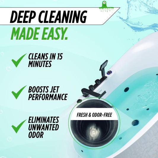 Jetted Tub Cleaner for Jacuzzis