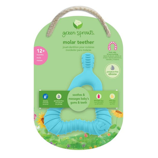 Green Sprouts Aqua Molar Teether for 12+ Months