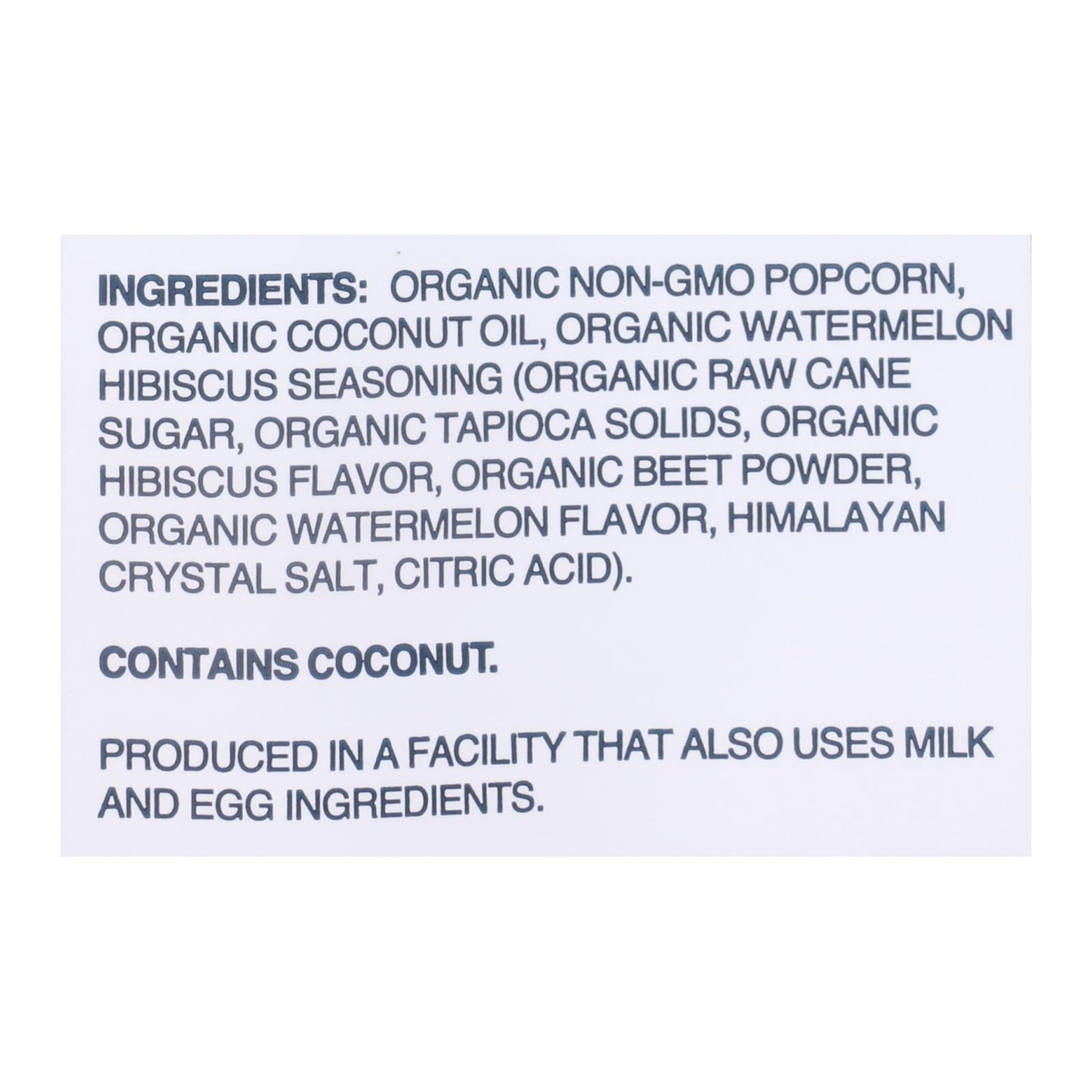 Bags Lesser Evil Popcorn W(a)termelon Hibiscus (Pack of 12 4.6 Oz Bags)