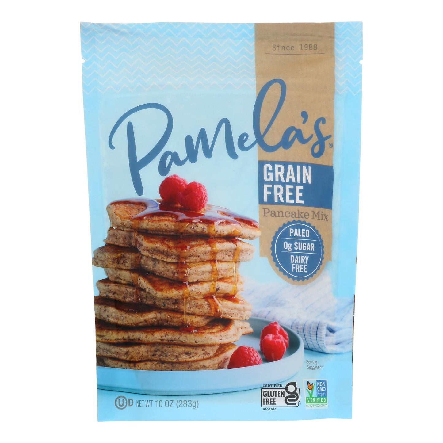 Pamela's 10 oz. Grain-Free Pancake Mix (Pack of 6)