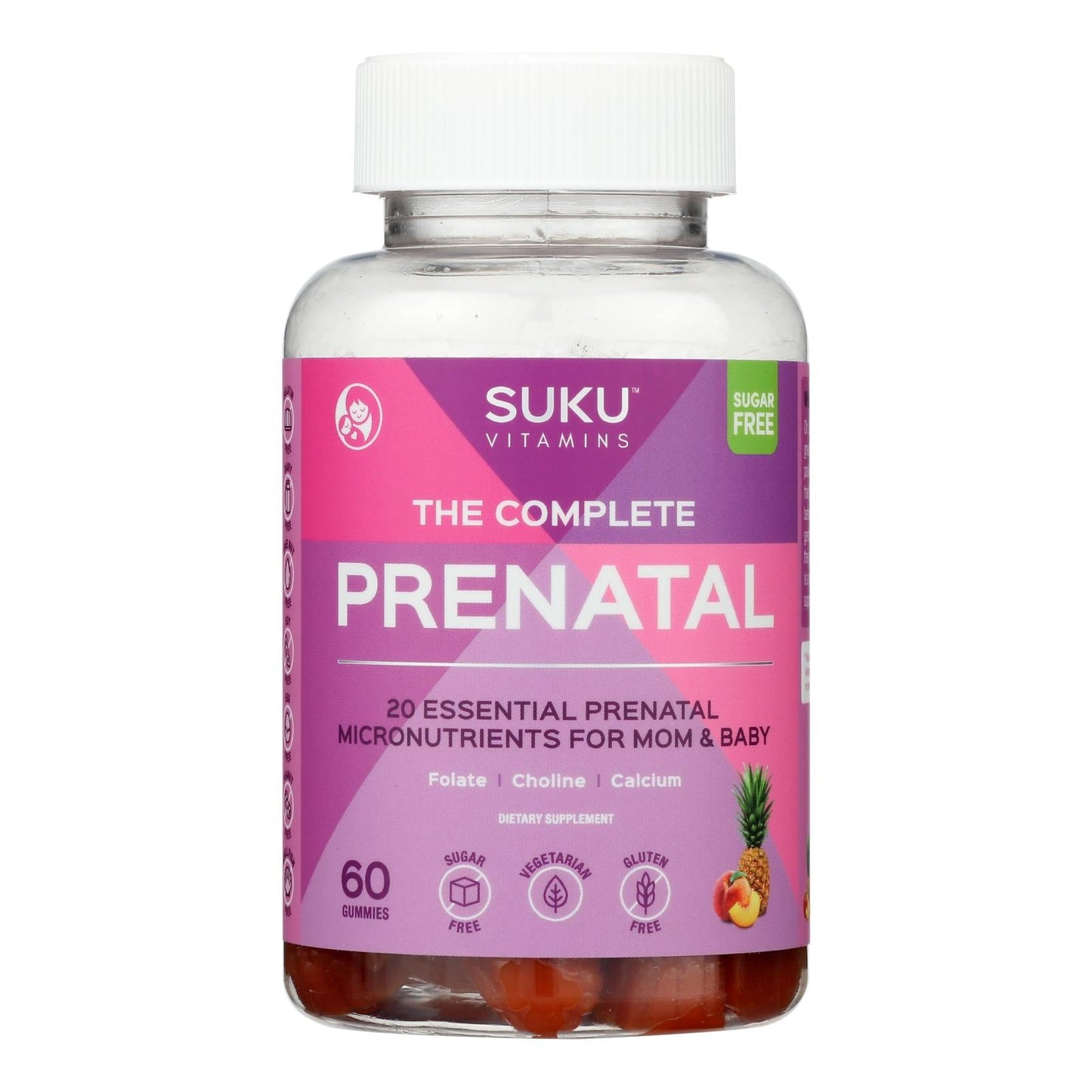 Suku Vitamins Prenatal Vitamin Gummies (60 Count)