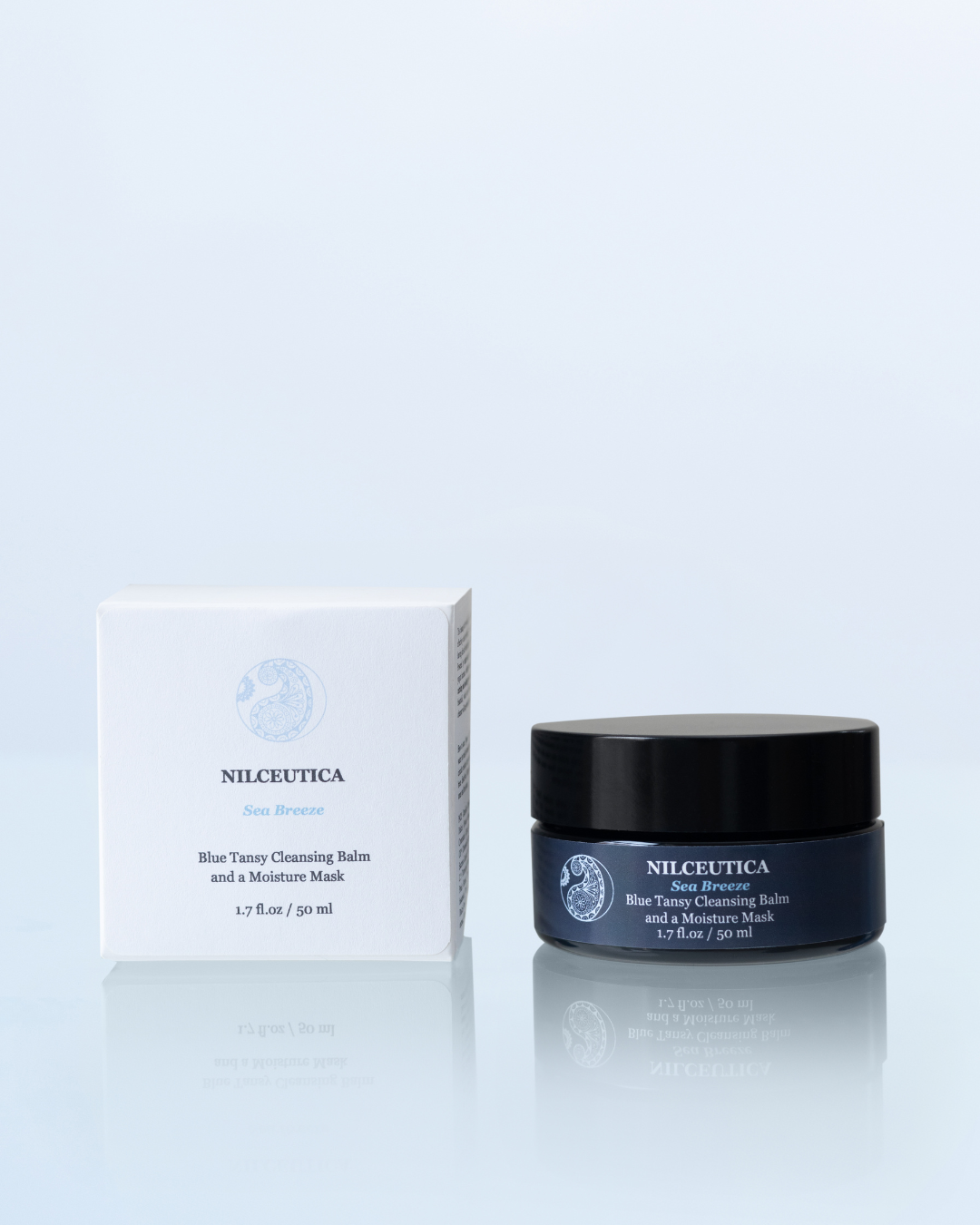 Sea Breeze Moisturizing Blue Tansy Cleansing Balm and a Moisture Mask