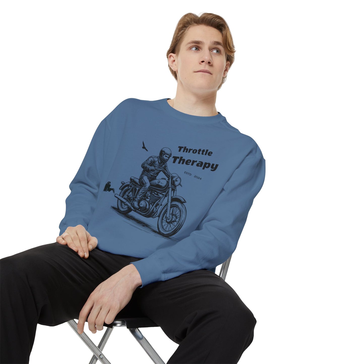 SW-064ML-24 Comfy Bike lover Sweatshirt