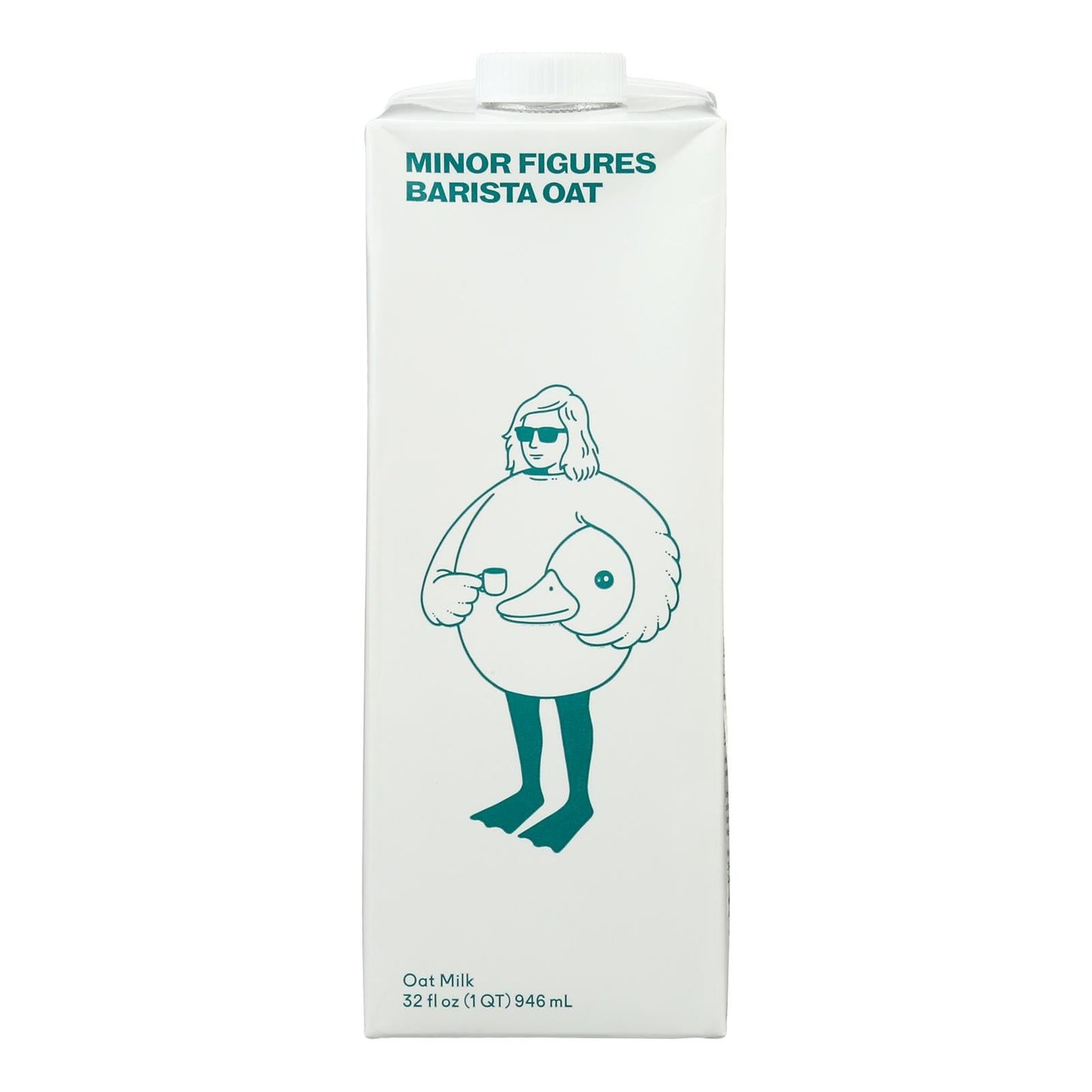 Minor Figures Oat Milk, Pack of 6 (32 Fluid Ounce Cartons)
