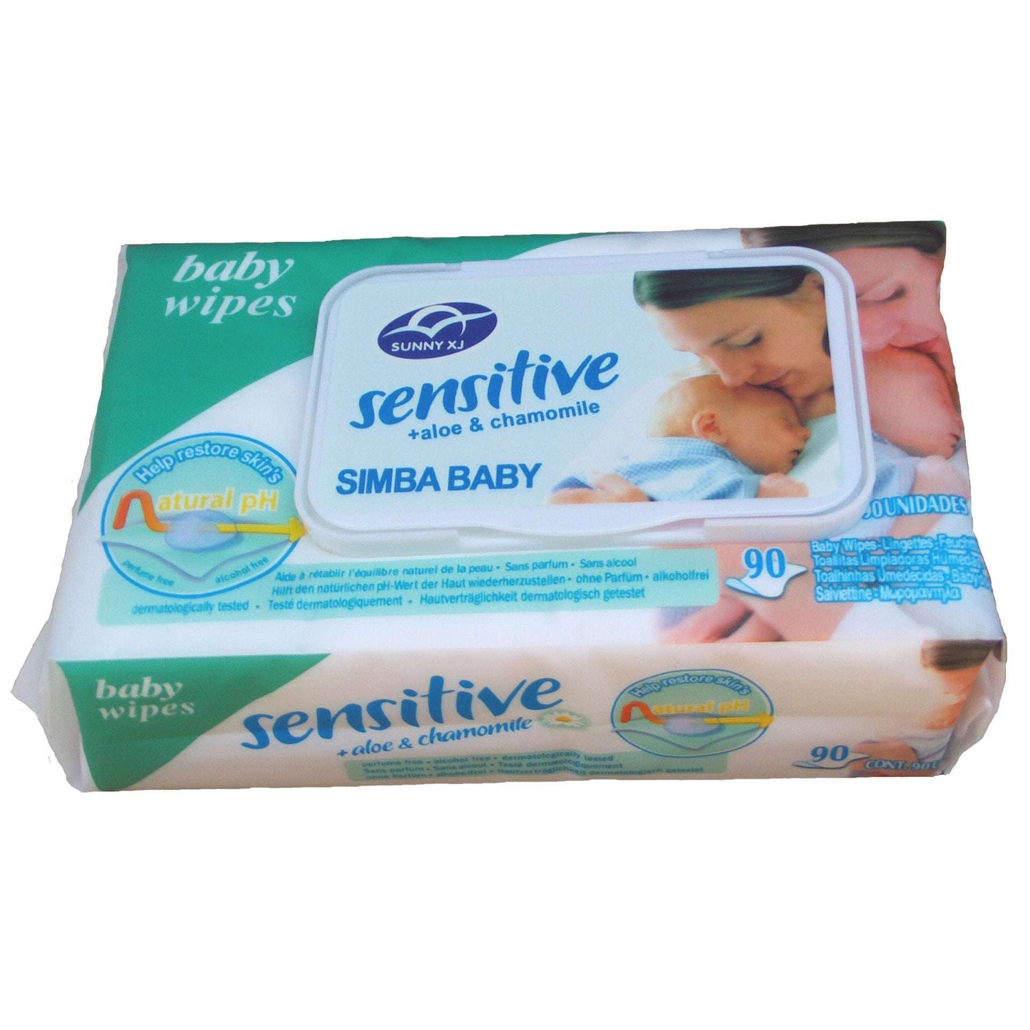 90 Pieces Of Wet Wipes With Cover Newborn Baby Wet Wipes Factory