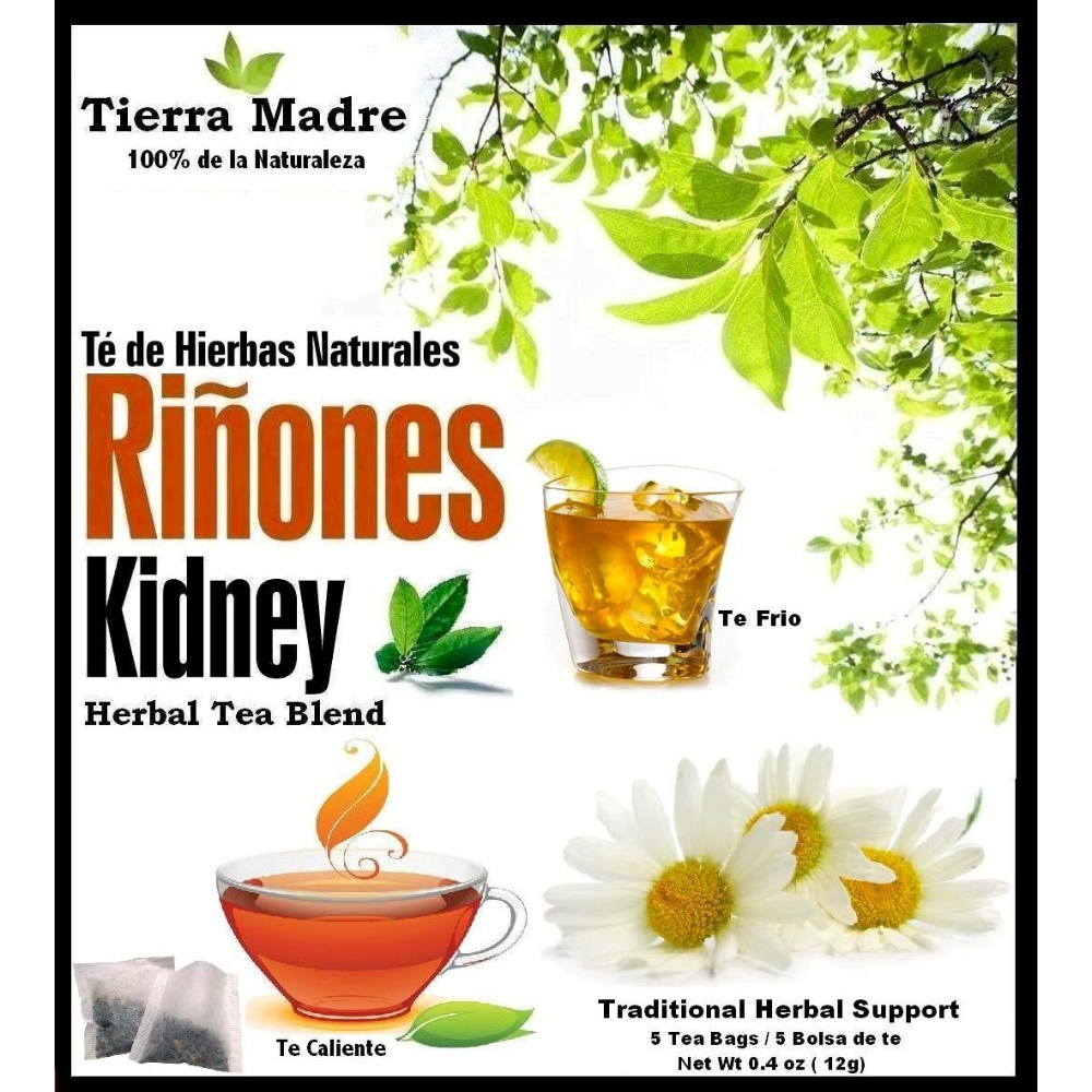 Tierra Madre Riñones Kidney Herbal Tea Blend (5 ct)