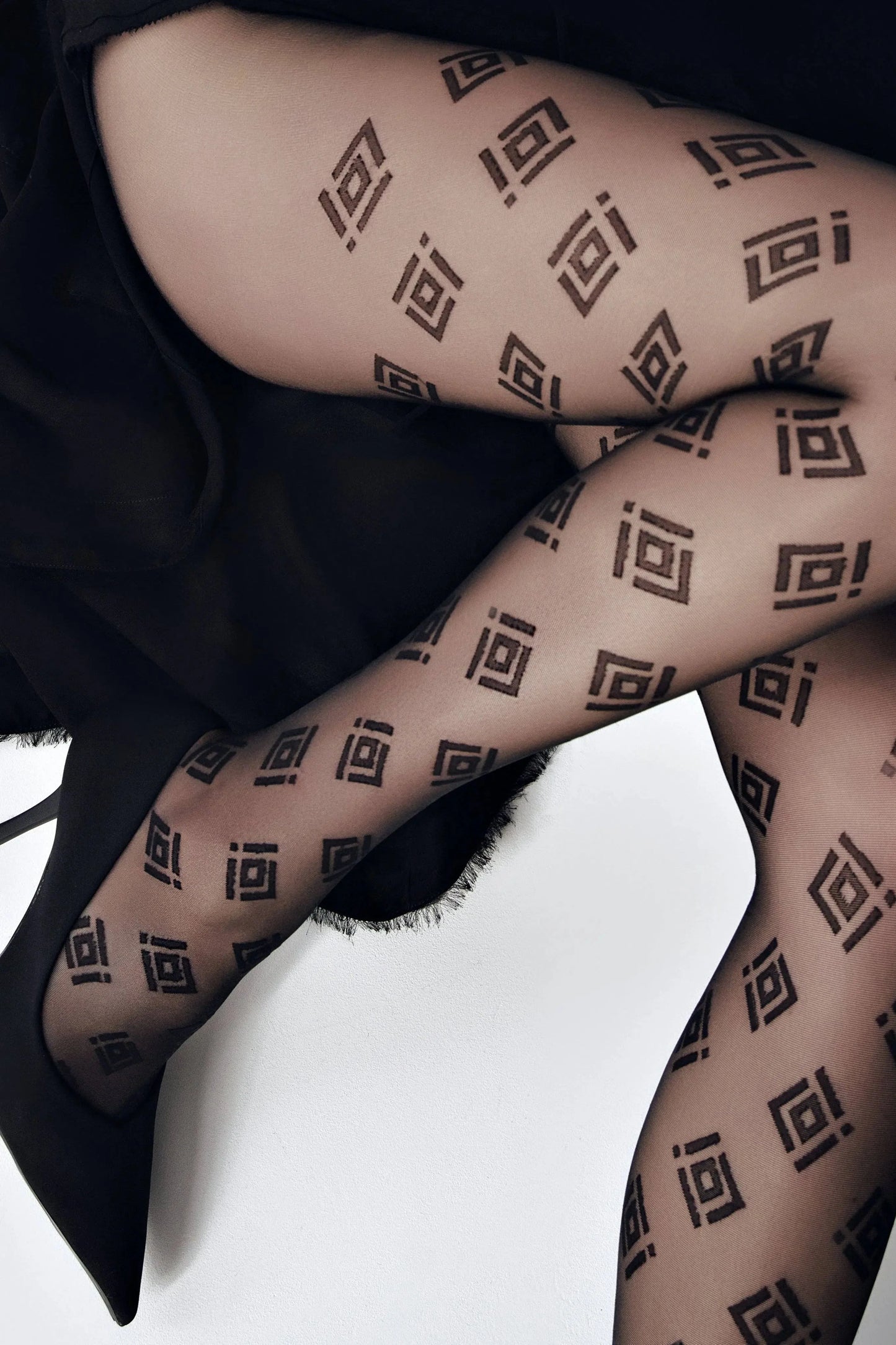 Fantasy Tights Conte Ingrid - Geometric Pattern