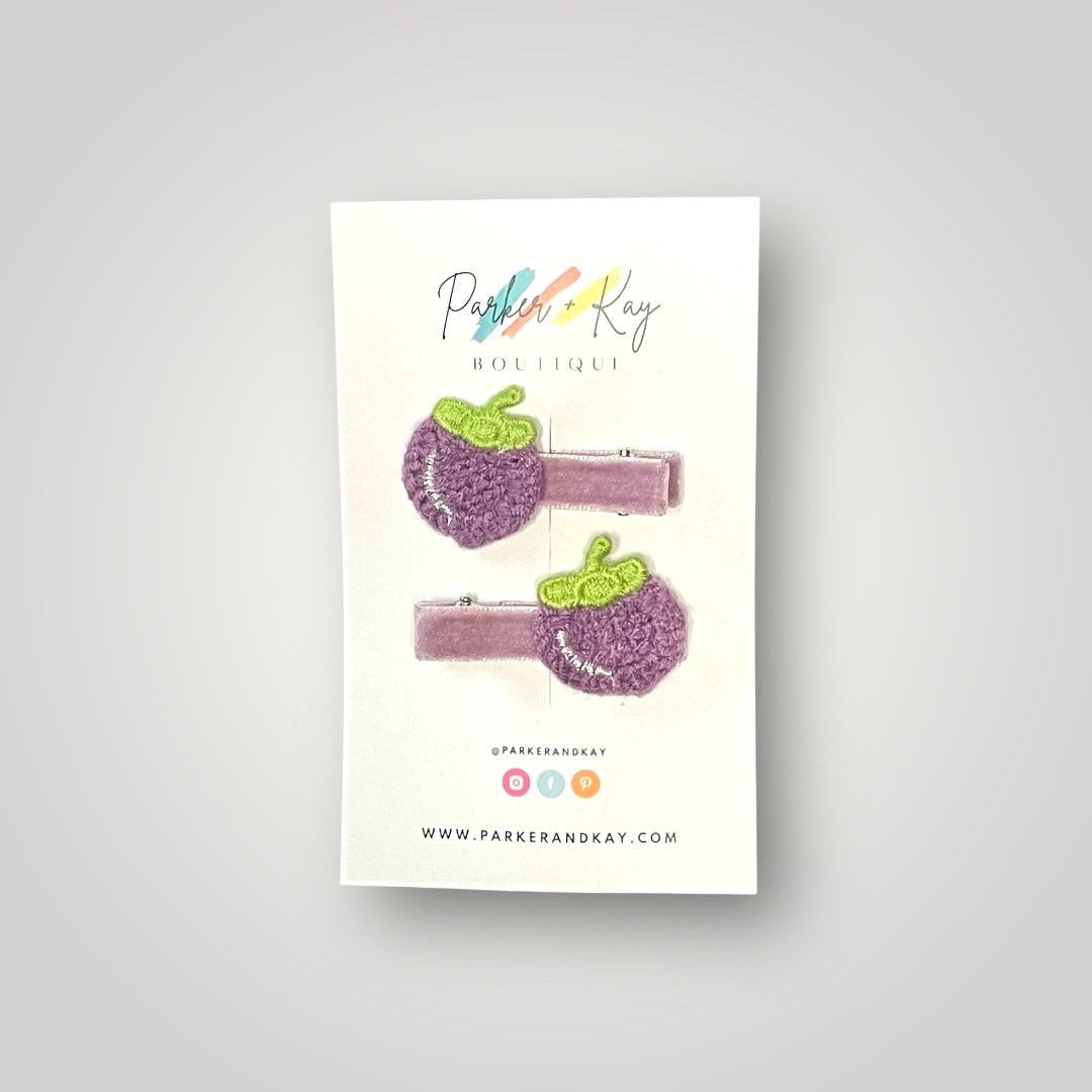 Fruity Fun Hair Clips