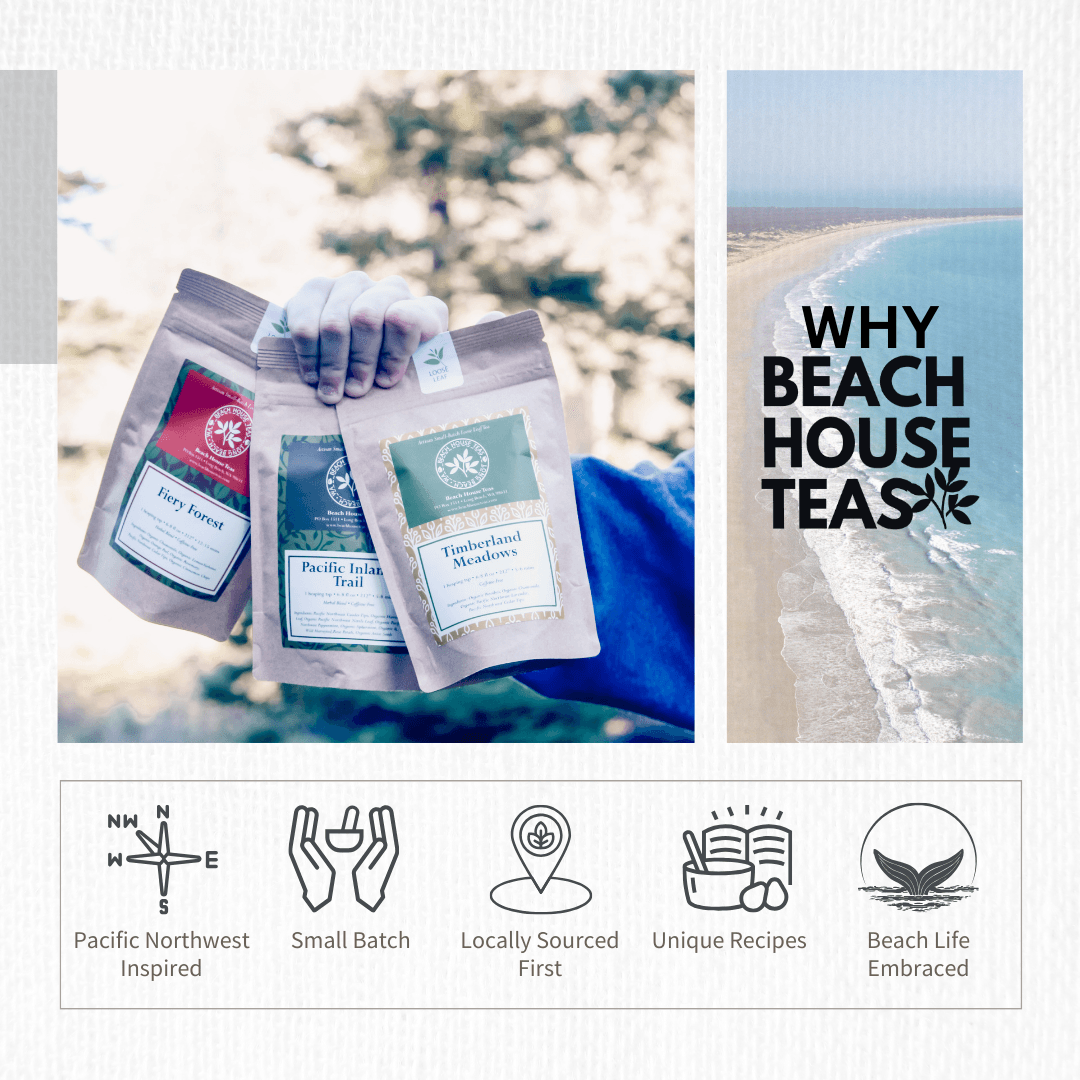 Woodland Beach Tea-Infused Bath Salts