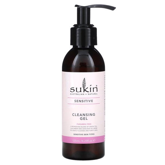 Sukin Sensitive Facial Moisturizer - Nourishing Hydration for Delicate Skin, 4.23 Fl Oz