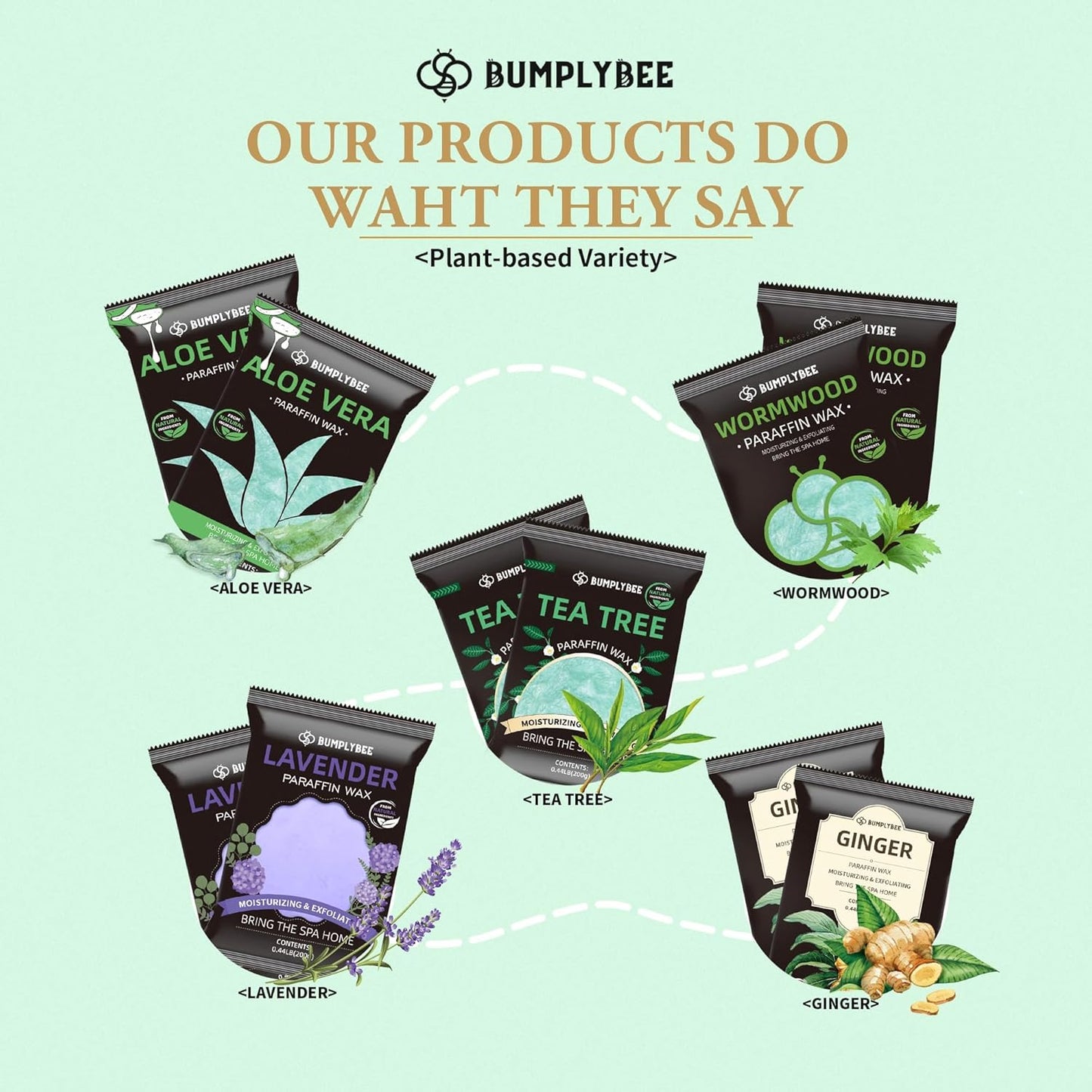 BUMPLYBEE Paraffin Wax for Hand and Feet