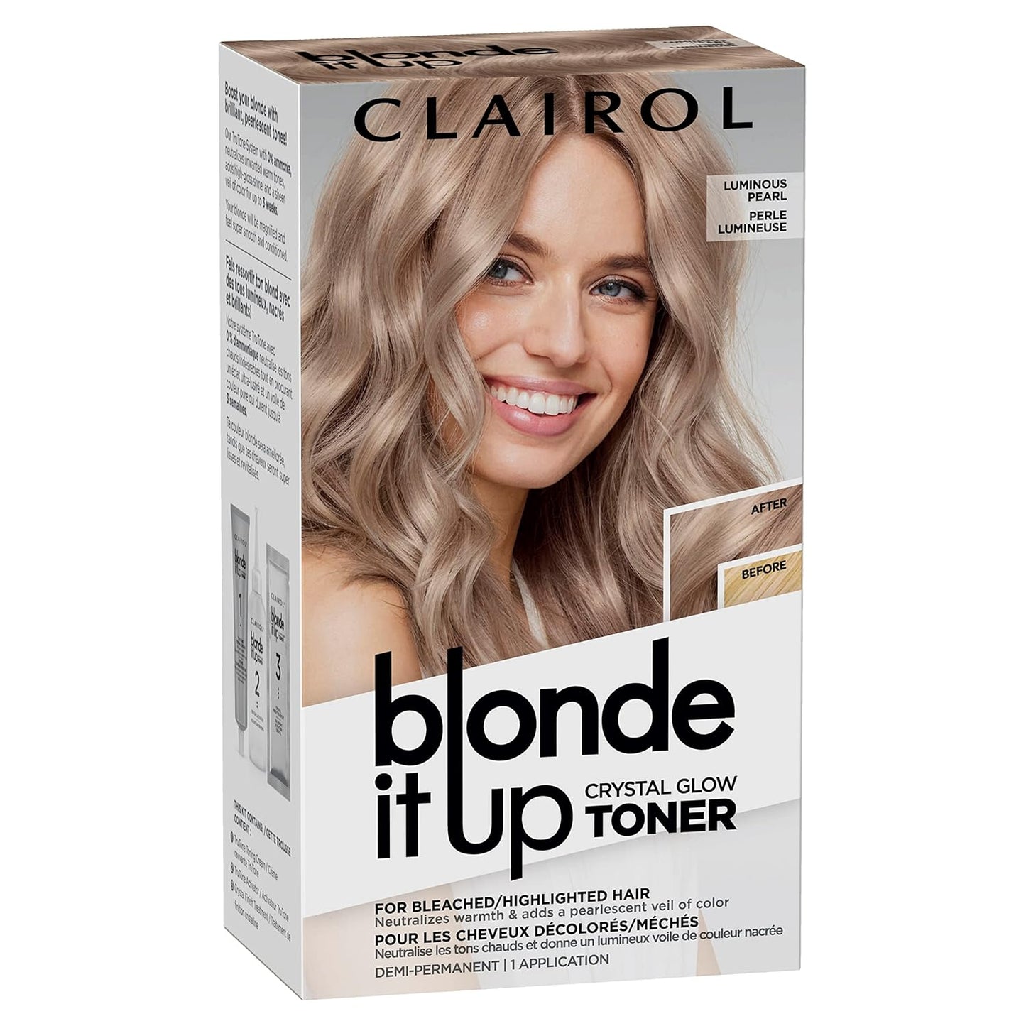 Blonde It Up Crystal Glow Toners Demi-Permanent Hair Dye