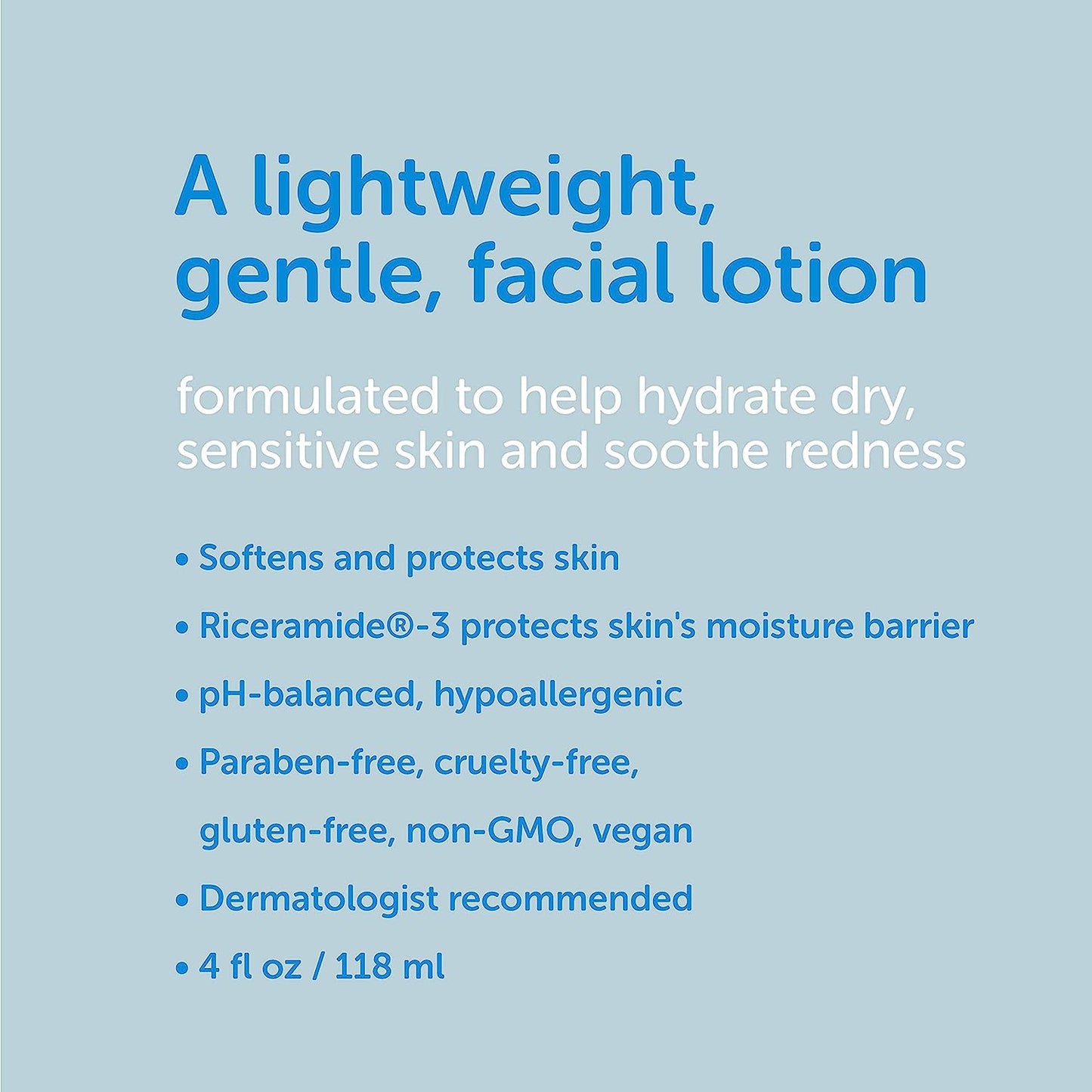 Ceramedx Soothing Facial Lotion - 4 Fl Oz