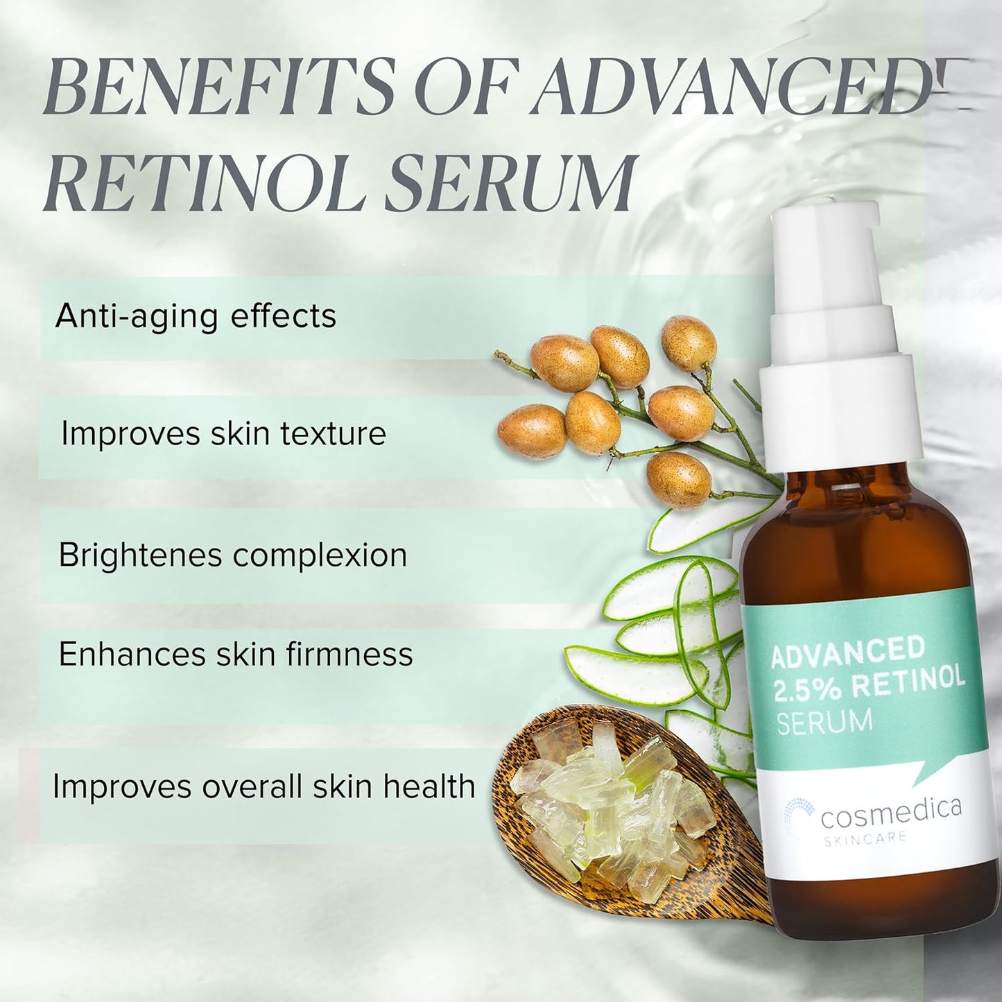 2.5% Retinol Facial Serum