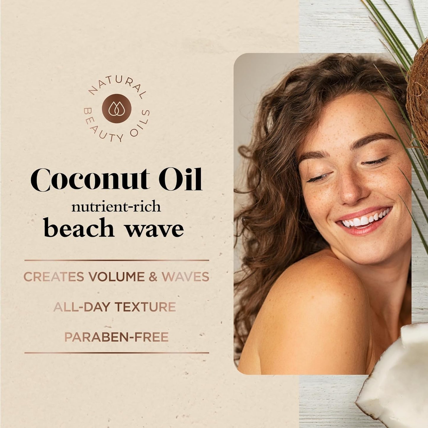 OLIOLOGY Coconut Oil Beach Wave Sea Salt Mist Spray