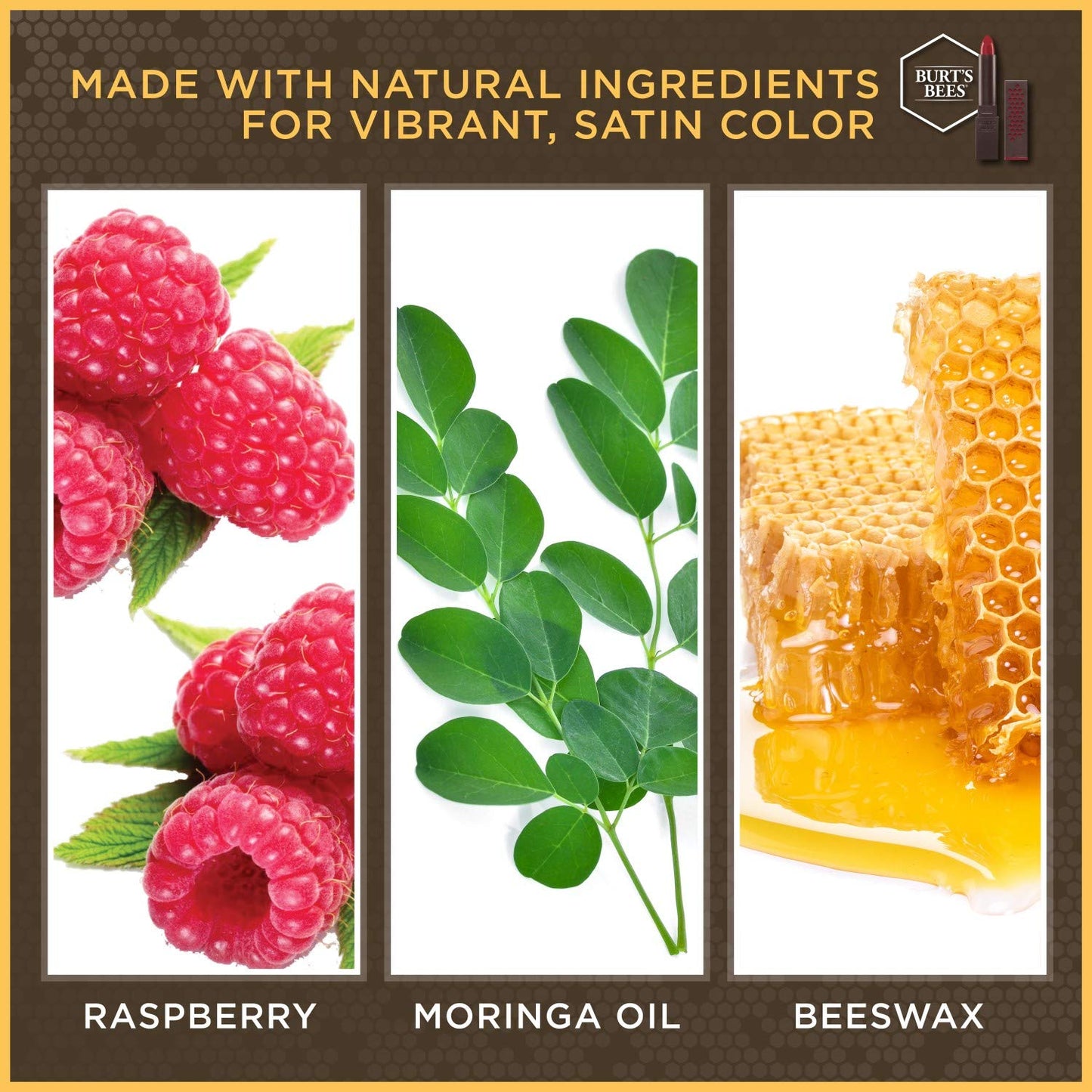 BURTS BEES 100% Natural Moisturizing Lipstick