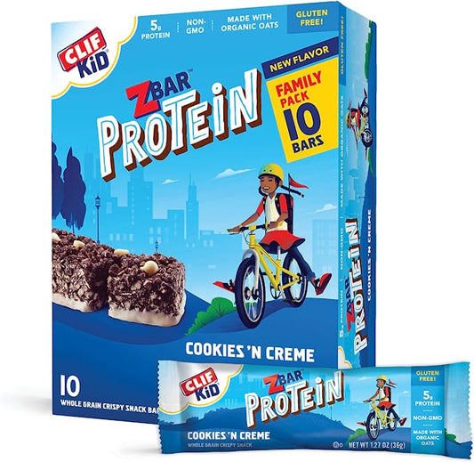 Clif Kid Zbar - Protein Zbar Creamy (Pack of 6 - 5.1 oz)