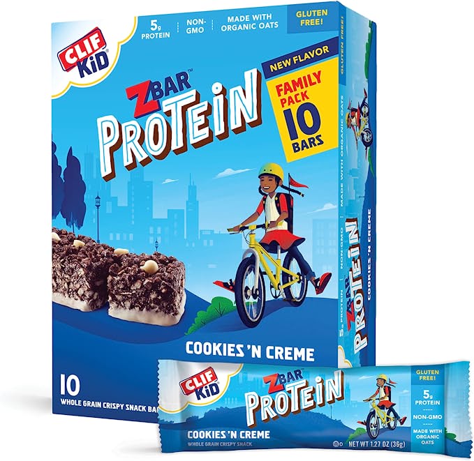 Clif Kid Zbar - Protein Zbar Creamy (Pack of 6 - 5.1 oz)