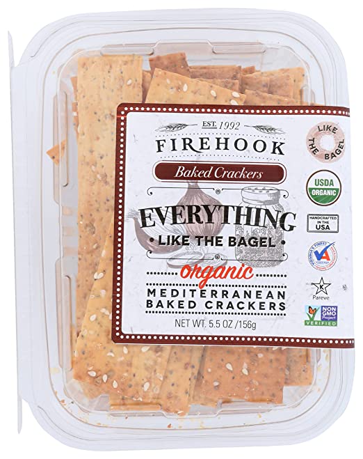 Firehook Crackers, Everything Seasoning, 5.5 oz, Case of 8