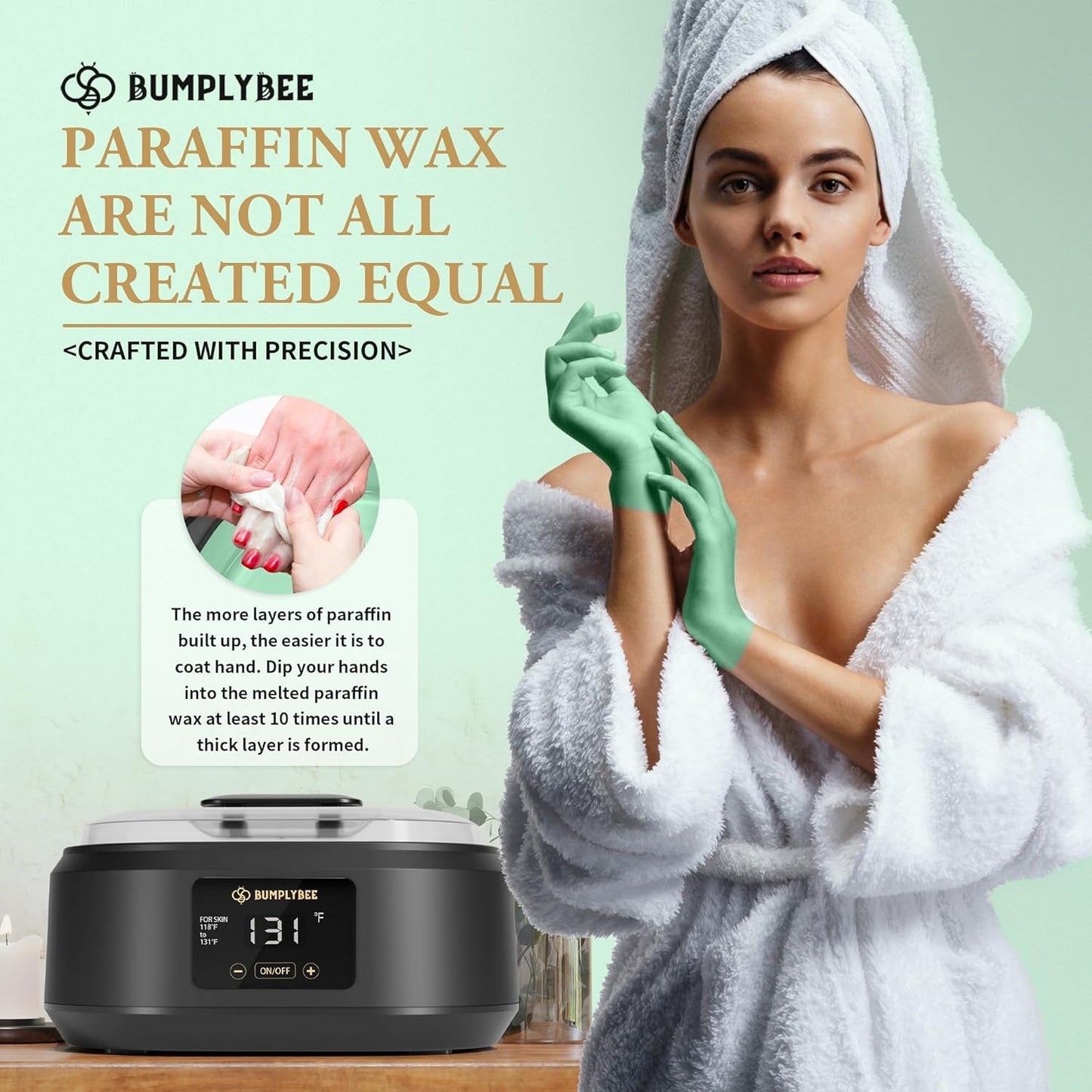 BUMPLYBEE Paraffin Wax for Hand and Feet