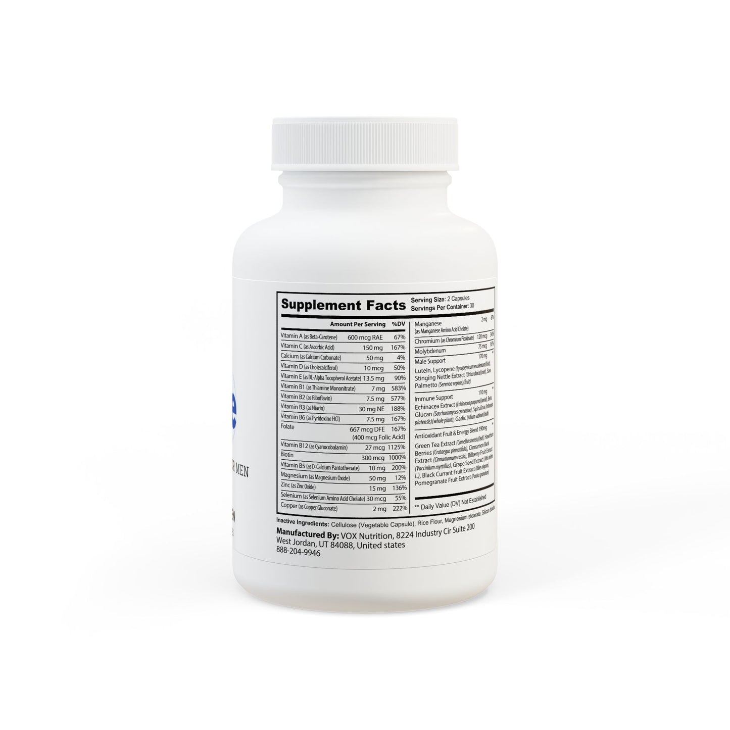 Titanite Multivitamin for Men Supplement (60 Capsules)
