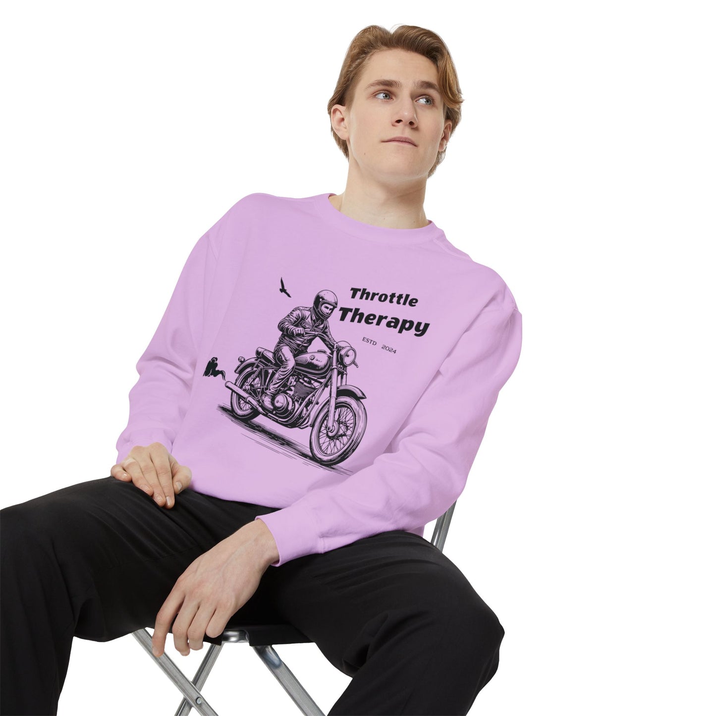 SW-064ML-24 Comfy Bike lover Sweatshirt