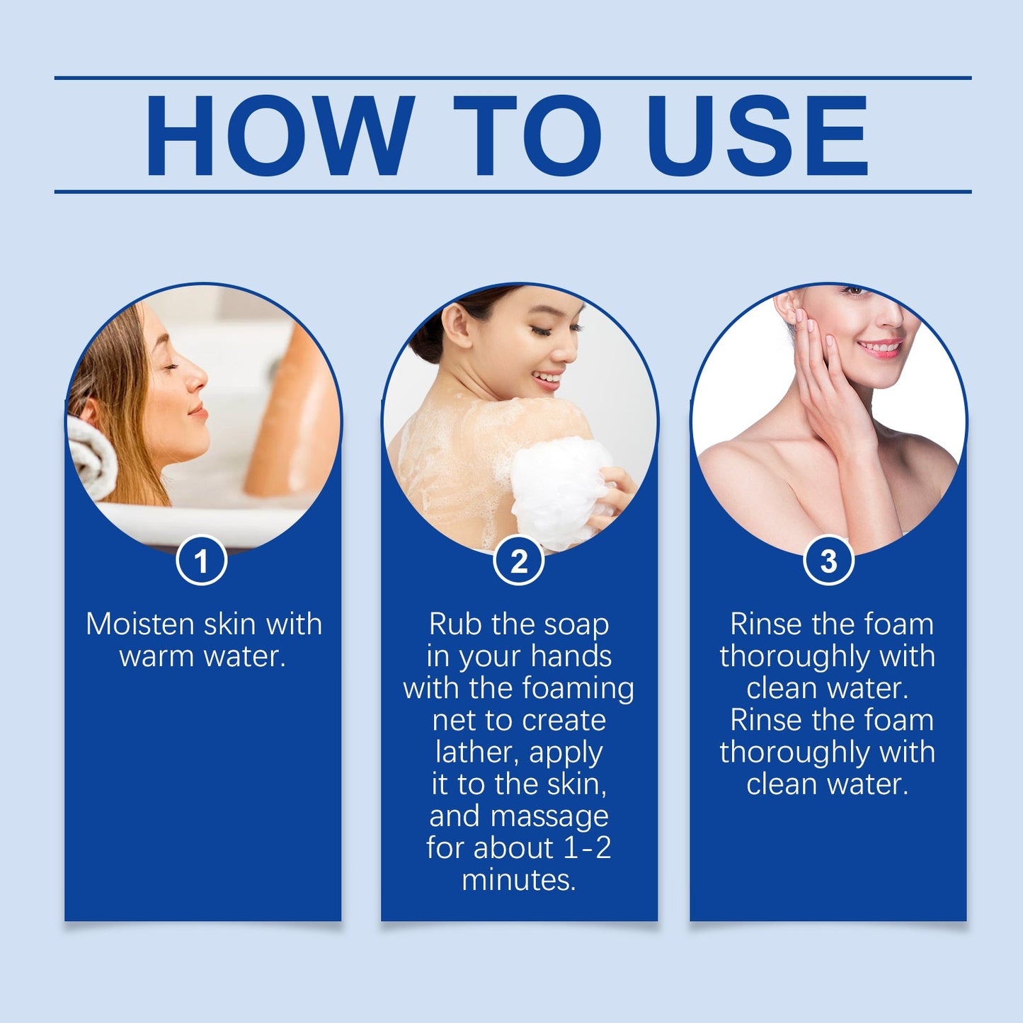 OceAura Niacinamide Soap Gently Cleans And Moisturizes Skin, Brightening, Silky, And Refreshing Body Soap