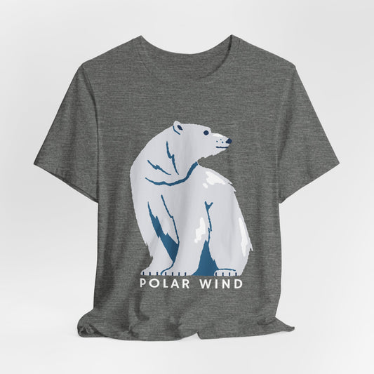 TS-079ML-24 Polar Bear Cute T Shirt Gift