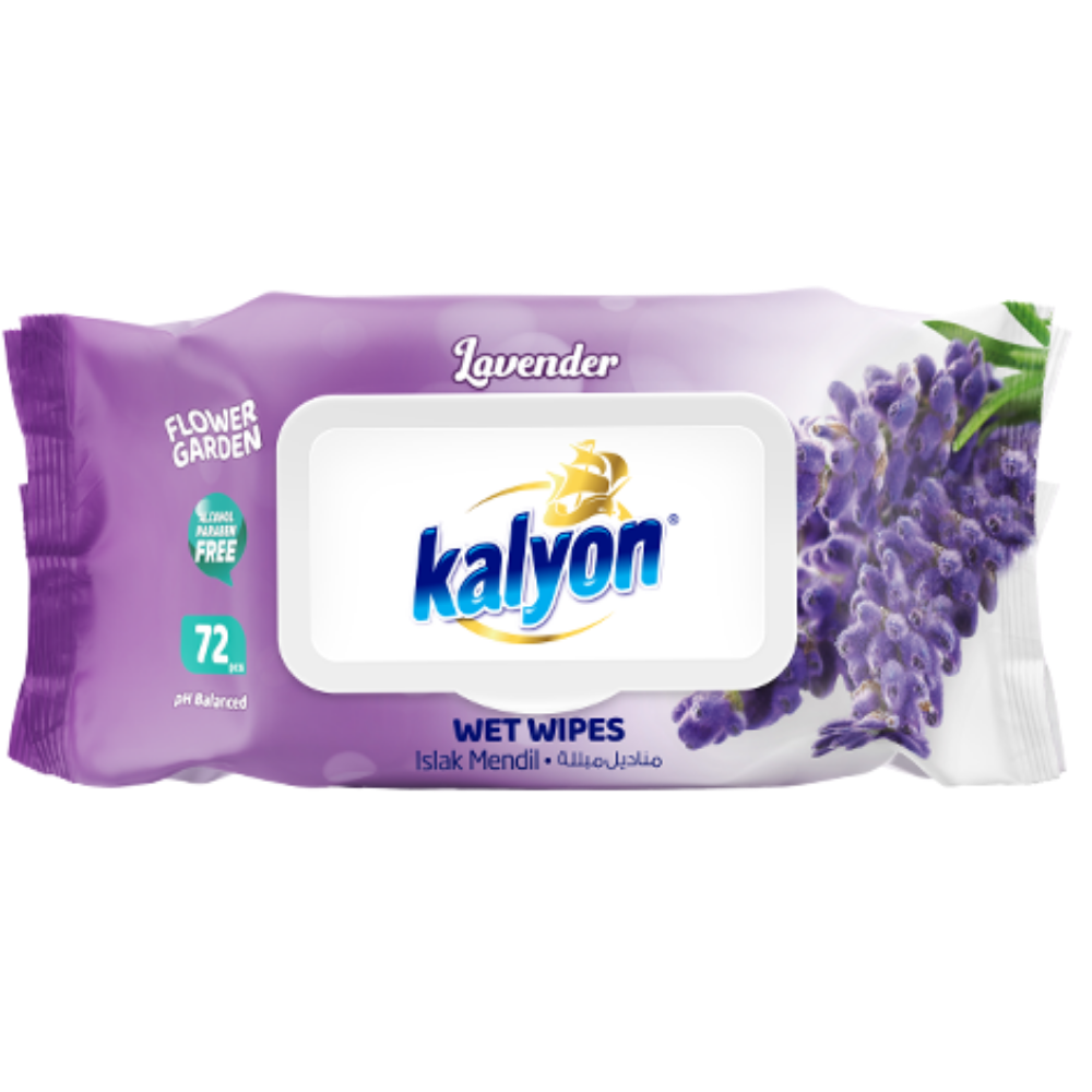 Kalyon Lavender Wet Wipes (72ct)