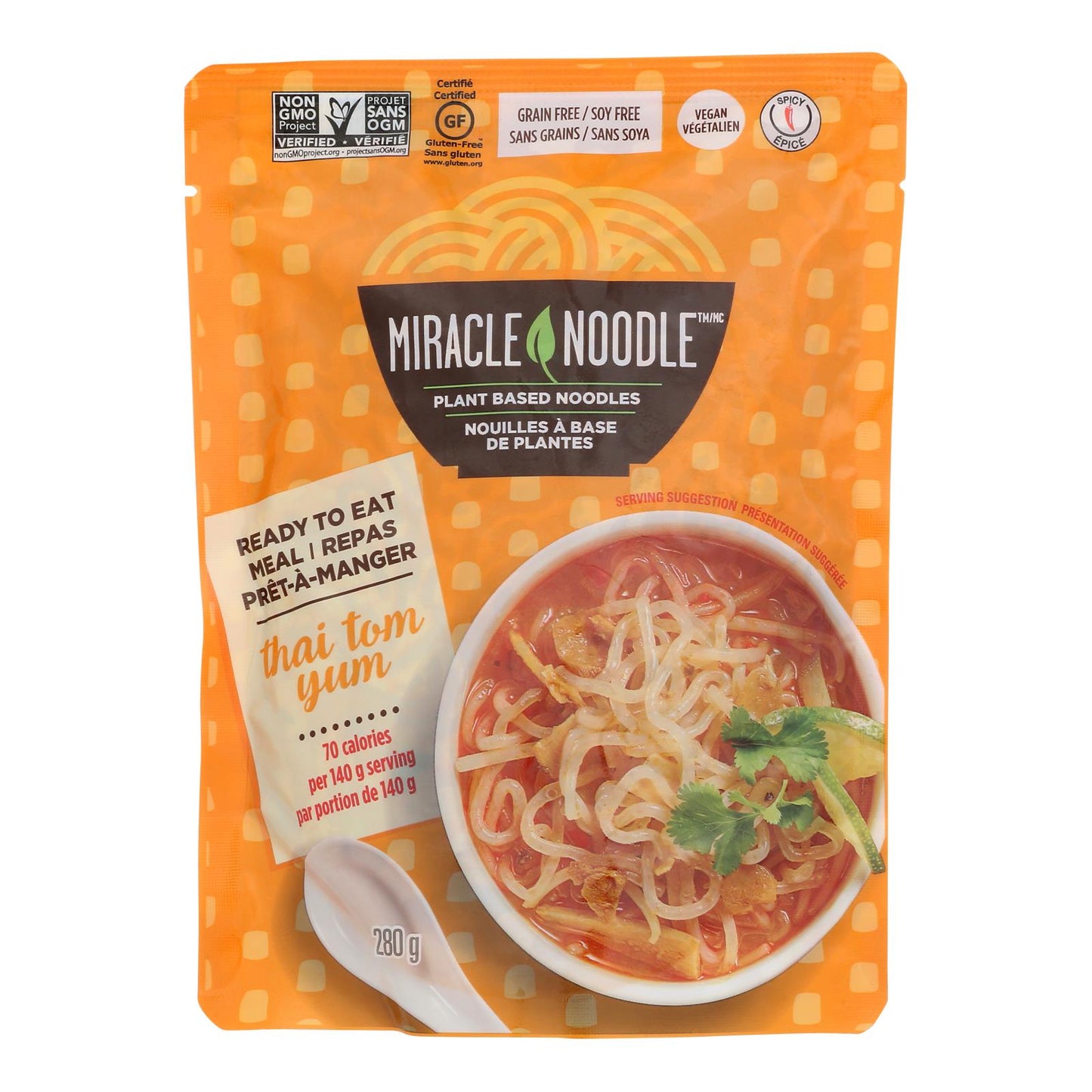 Miracle Noodle Rte Meal Thai Tom Yum, 9.9 Oz Pack of 6