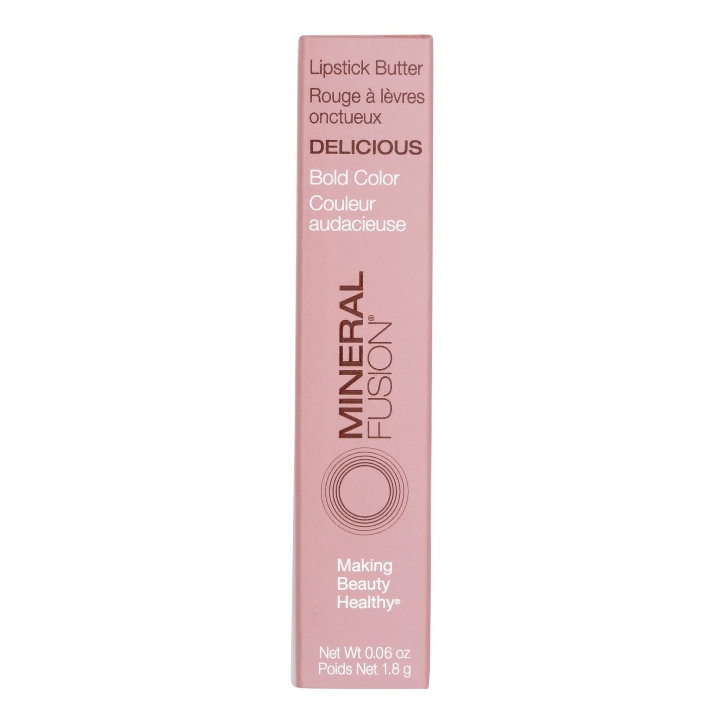 Mineral Fusion Delicious Butter Lipstick - 0.6oz
