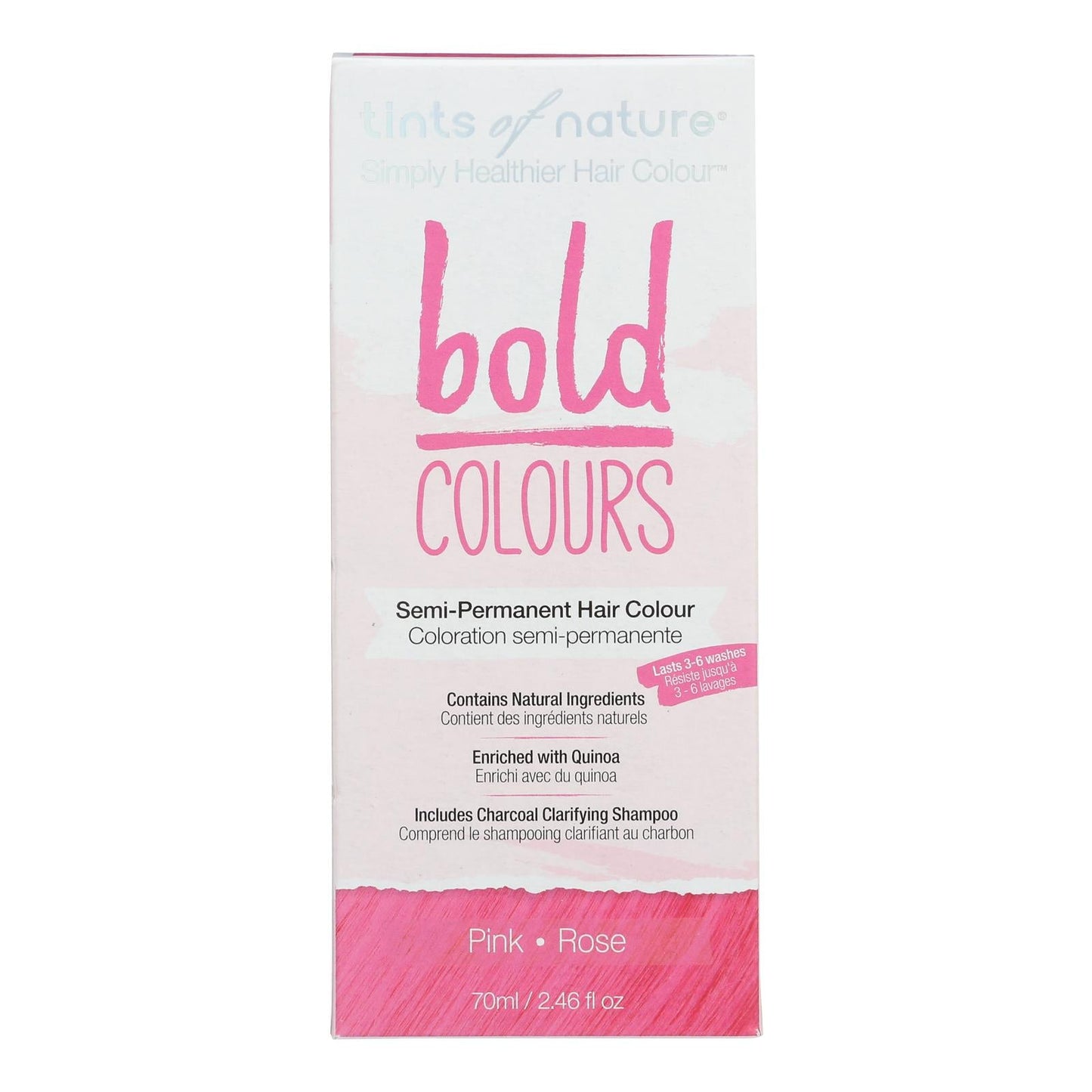 Tints of Nature Semi-Permanent Pink Hair Color - 2.46 Fl Oz