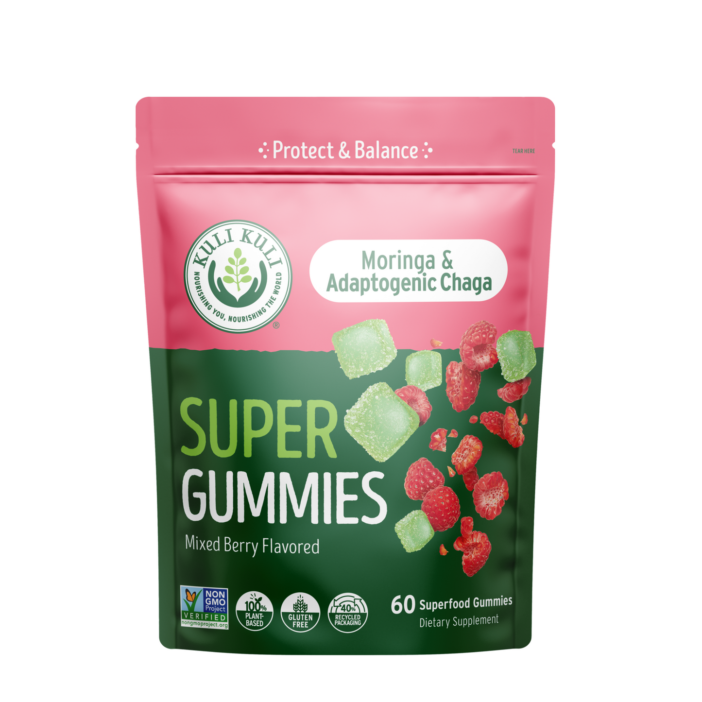 Kuli Kuli Spr Gummy Moringa Chaga (60-ct Pack)