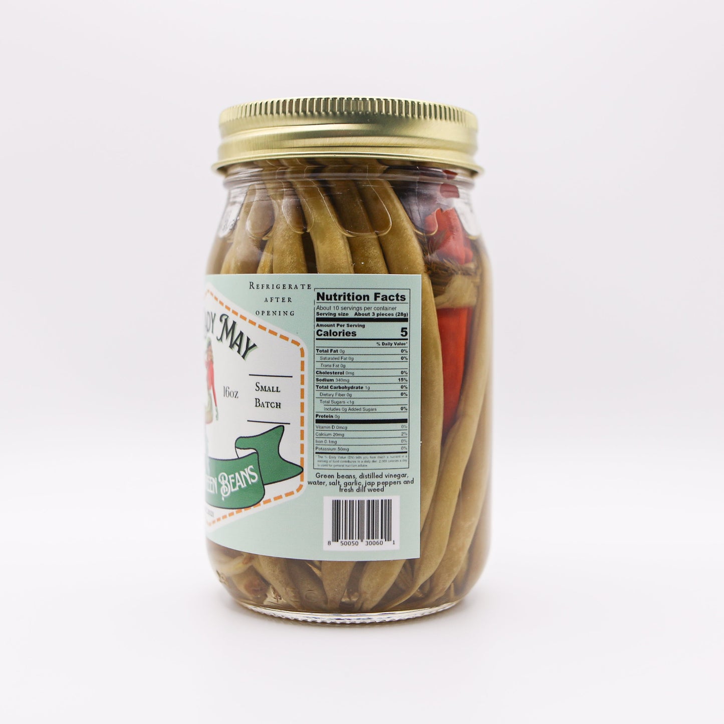 Spicy Pickled Snap Beans