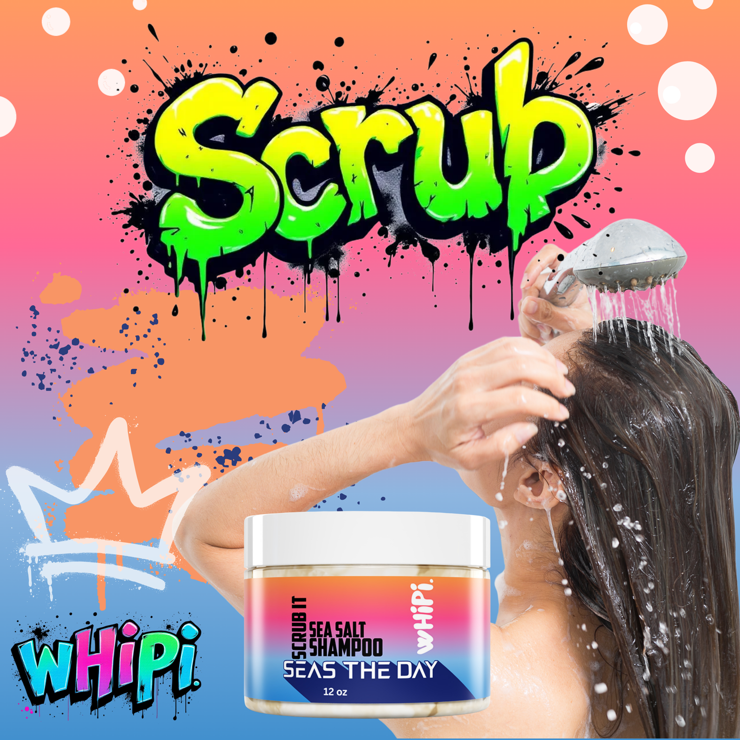 Scrub- Sea Salt Shampoo