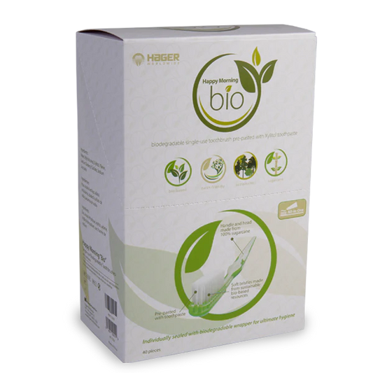 Hager Pharma - Tbrsh Hpy Mrng Bio Toothpaste (Pack of 40)