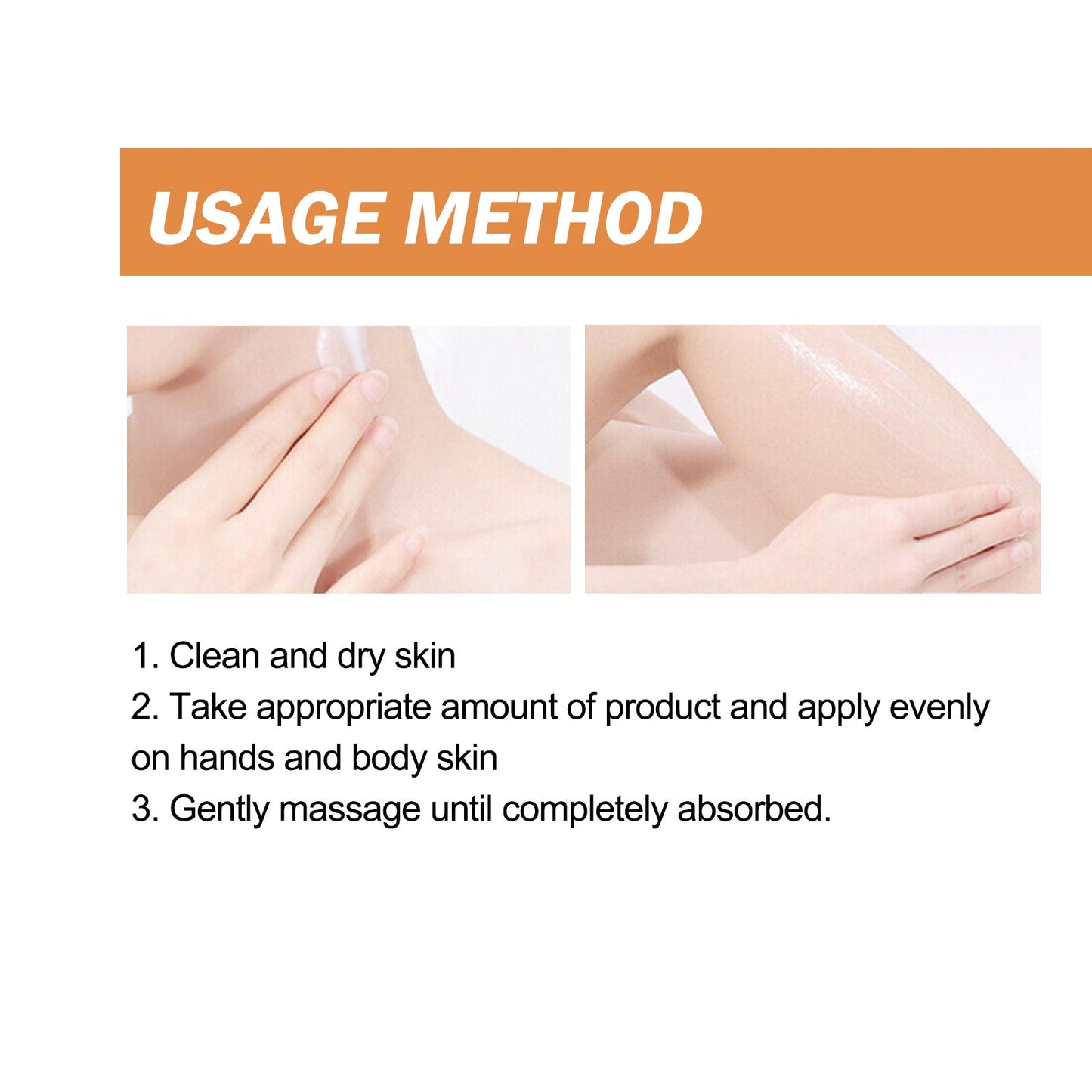 OUHOE Cacao Body Lotion, Lightening Acne Mark Dark Hydrating Whitening Body Lotion