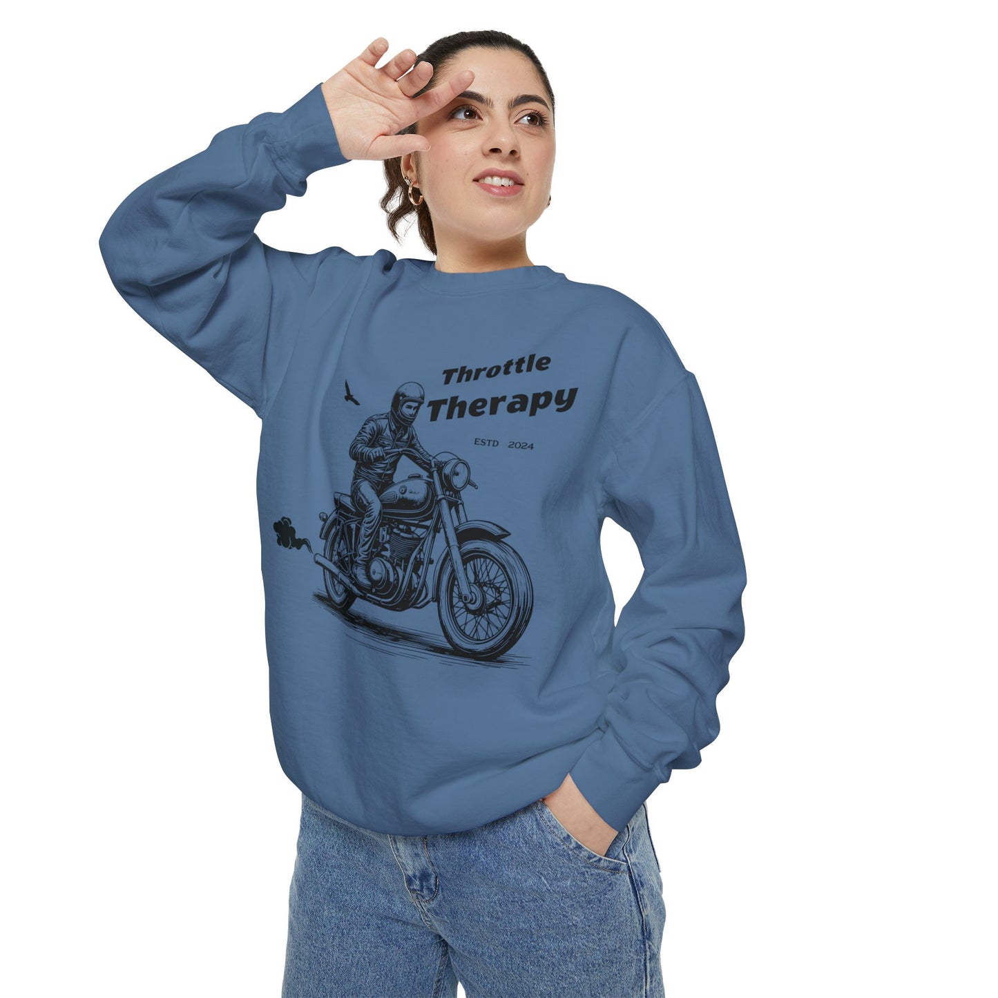 SW-064ML-24 Comfy Bike lover Sweatshirt
