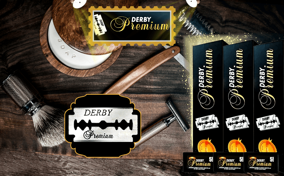 Derby Premium Double Edge Razor Blades 100Ct