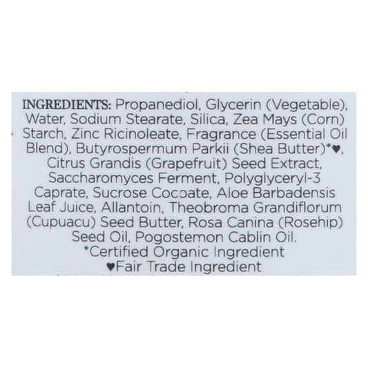 Nubian Heritage Patchouli and Buriti Natural Deodorant for Long-Lasting Freshness (2.25 Oz.)